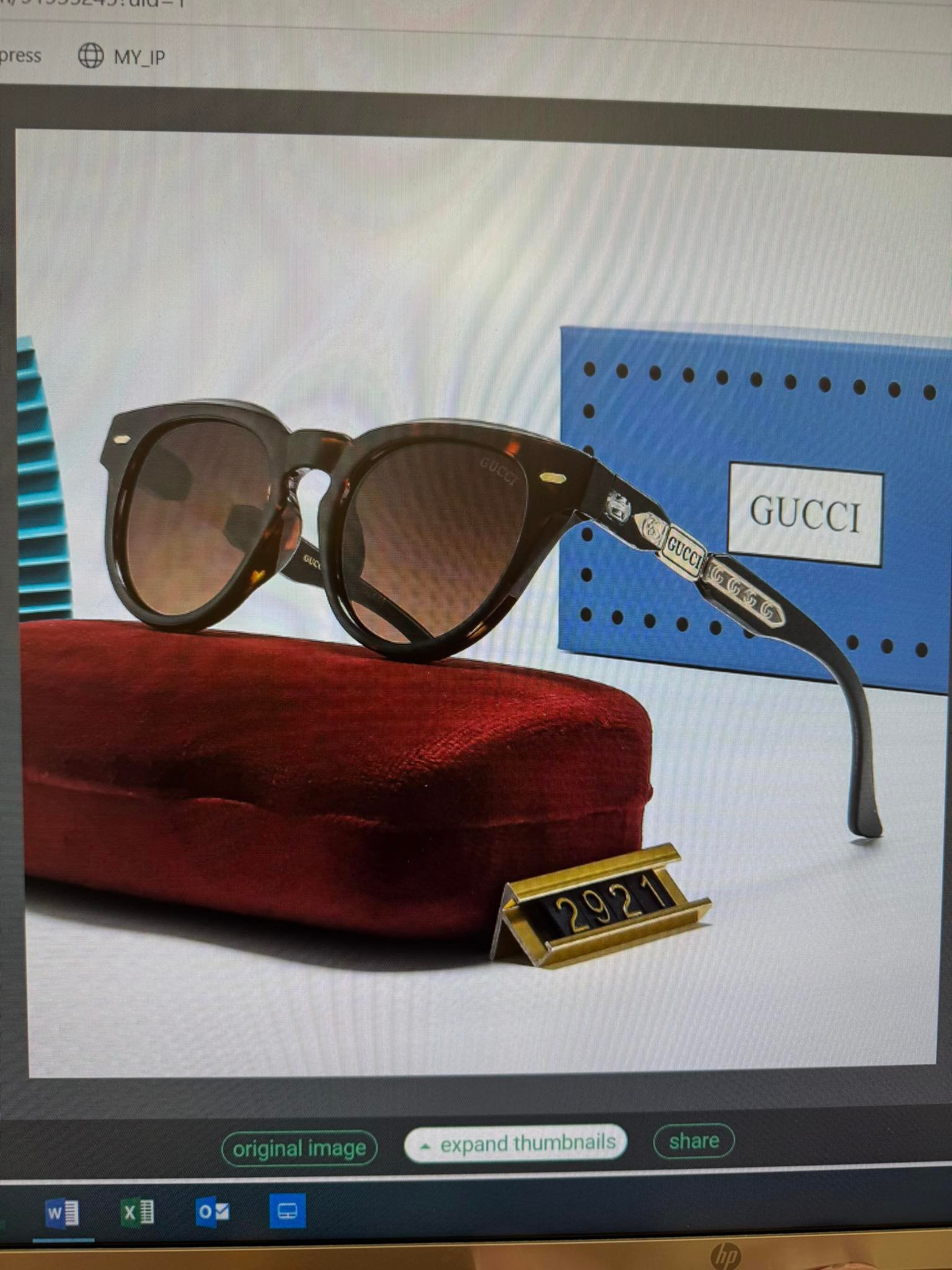 Gucci 2921 Sun Glasses