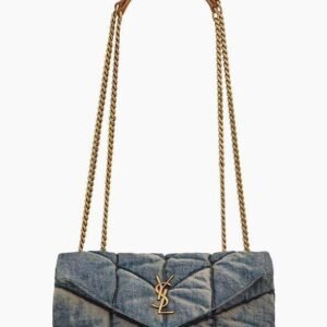 YSL Shoulder Bag 1:1 Gold Chain Strap