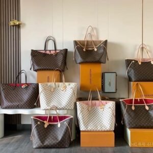 LV GM Size 1:1 Neverfull Shoulder Bag