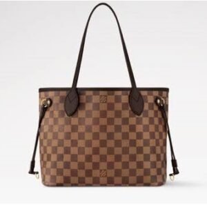 LV Neverfull Shoulder Bag Pm size 1:1 Checkered