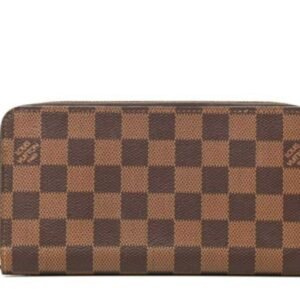 LV Wallet 1:1 Brown Checkered