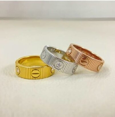 Cartier Ring In different Color and Sizes